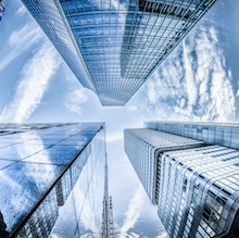 Skyscrapers Reflected